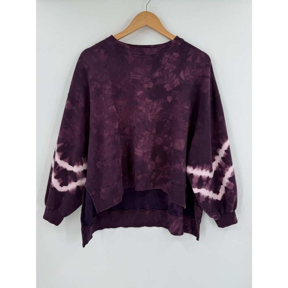 Electric & Rose Neil Tie Dye Sweatshirt | Purple | Medium